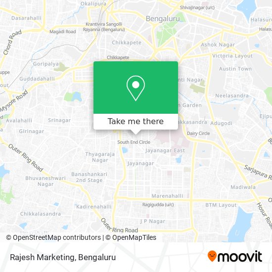 Rajesh Marketing map