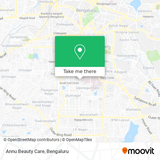 Annu Beauty Care map