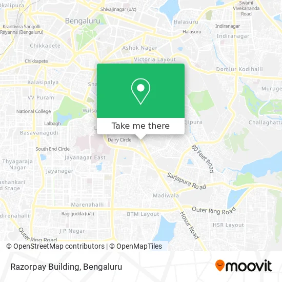 Razorpay Building map