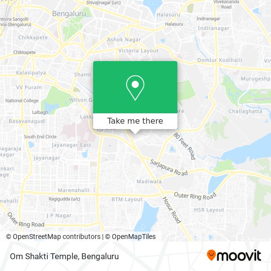 Om Shakti Temple map