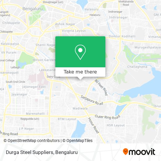 Durga Steel Suppliers map