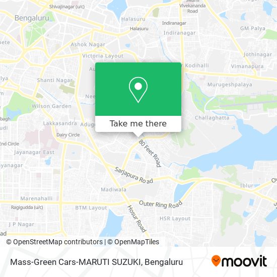 Mass-Green Cars-MARUTI SUZUKI map