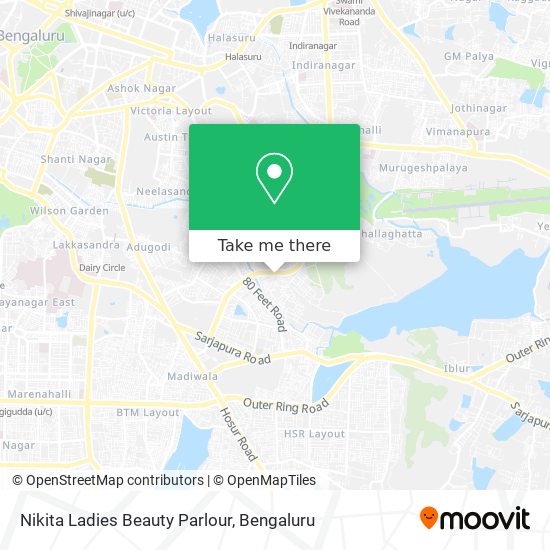 Nikita Ladies Beauty Parlour map