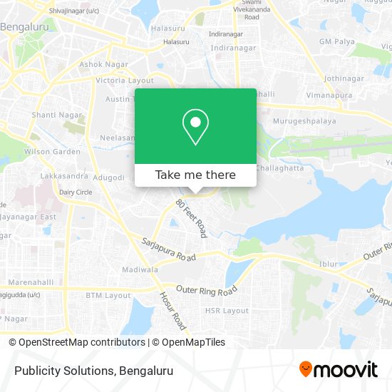 Publicity Solutions map