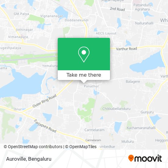 Auroville map