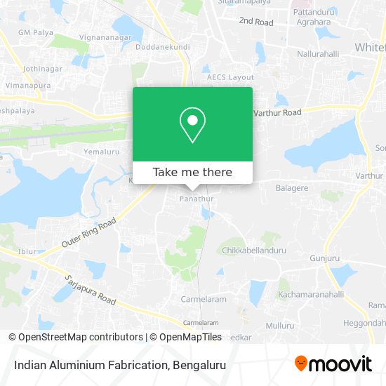 Indian Aluminium Fabrication map