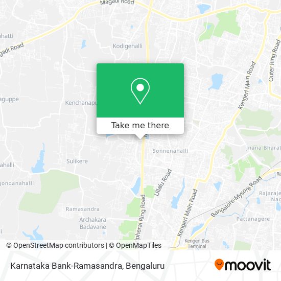 Karnataka Bank-Ramasandra map