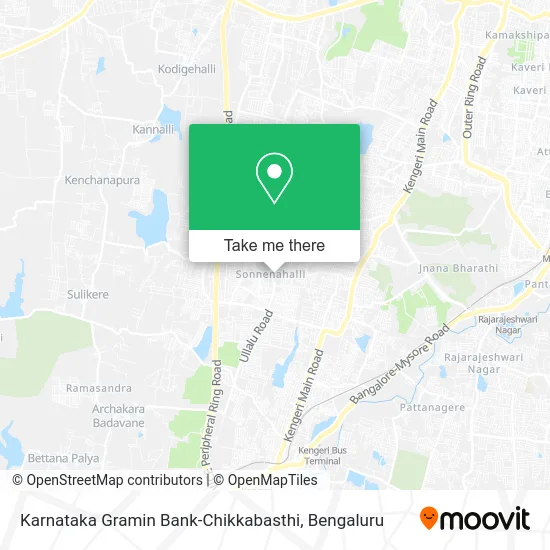 Karnataka Gramin Bank-Chikkabasthi map