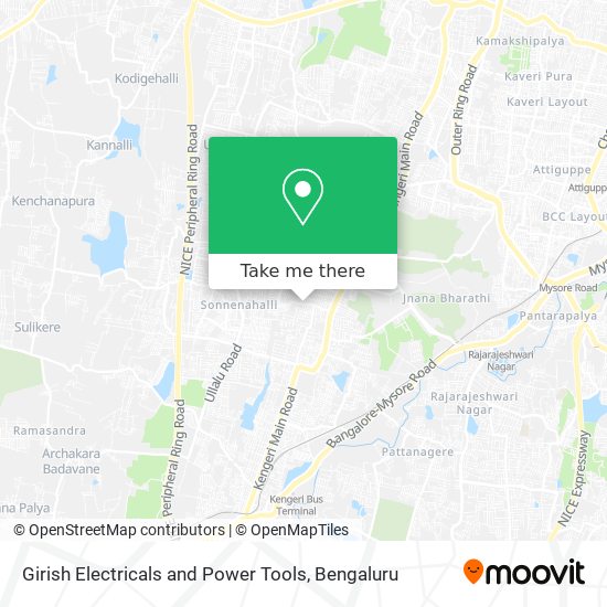 Girish Electricals and Power Tools map