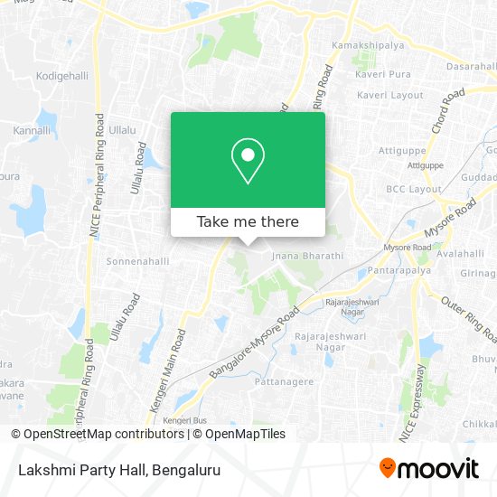 Lakshmi Party Hall map