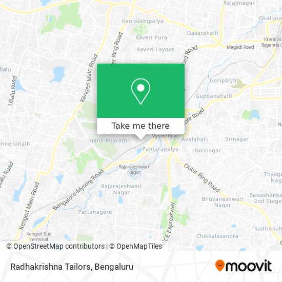 Radhakrishna Tailors map