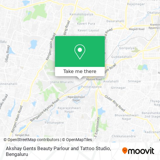 Akshay Gents Beauty Parlour and Tattoo Studio map