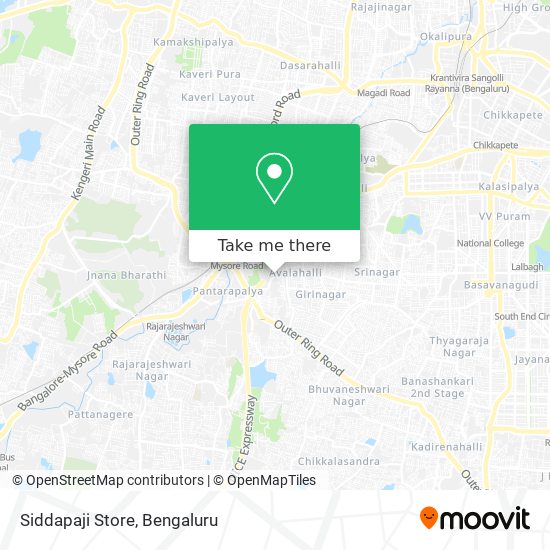 Siddapaji Store map