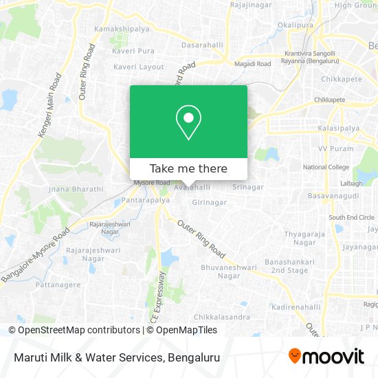 Maruti Milk & Water Services map