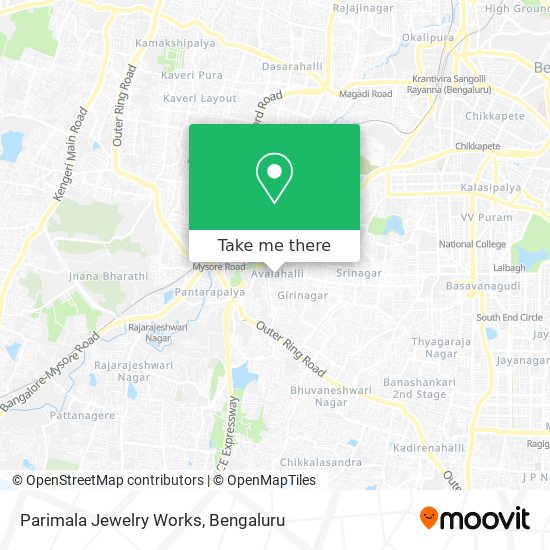 Parimala Jewelry Works map