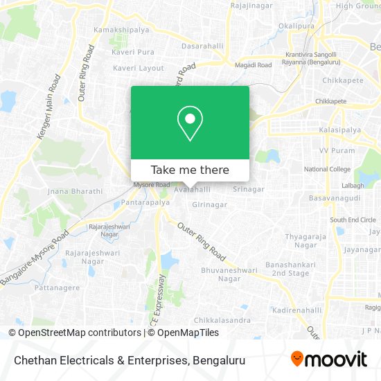 Chethan Electricals & Enterprises map