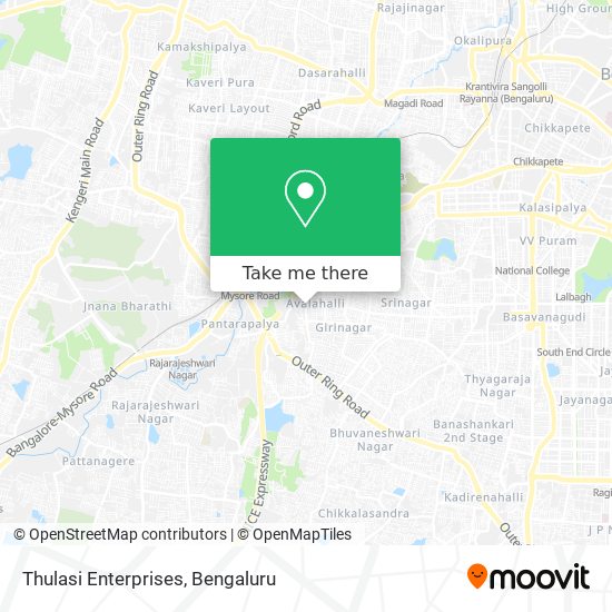 Thulasi Enterprises map