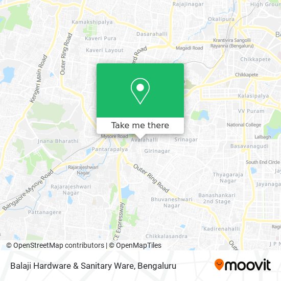 Balaji Hardware & Sanitary Ware map