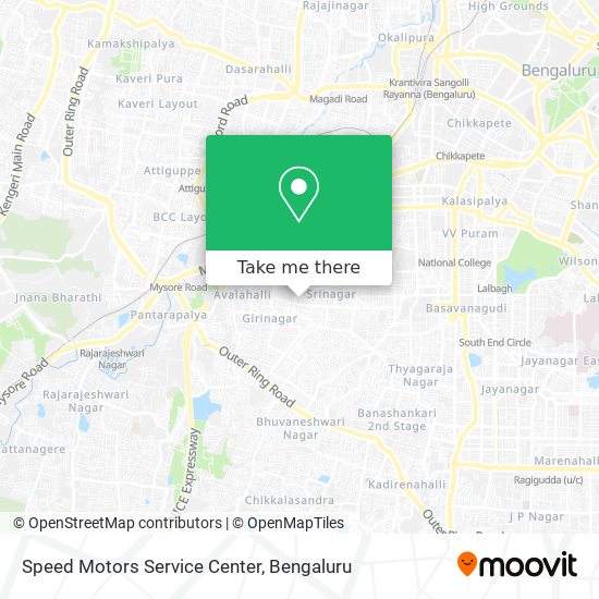 Speed Motors Service Center map