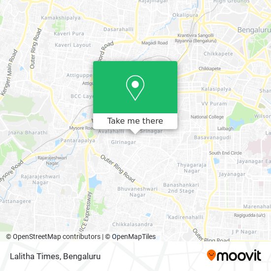 Lalitha Times map