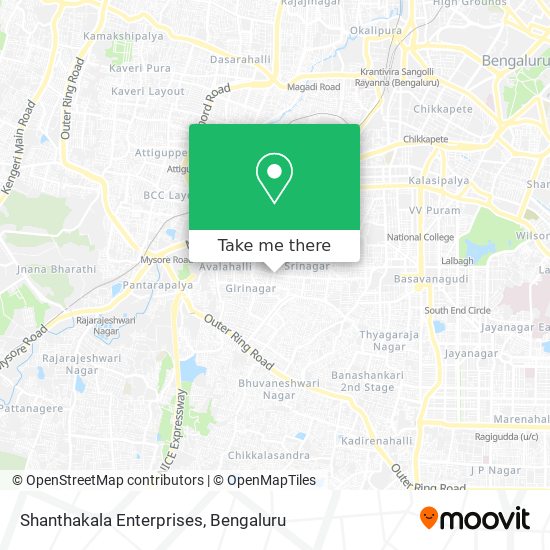 Shanthakala Enterprises map