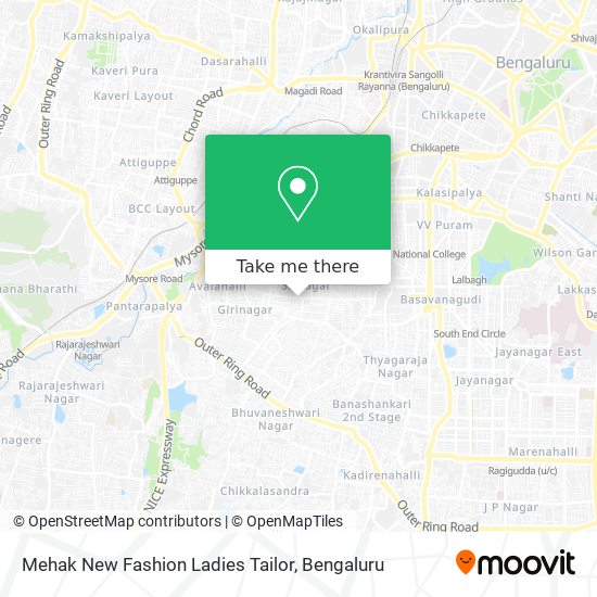 Mehak New Fashion Ladies Tailor map