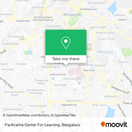 Parikrama Center For Learning map