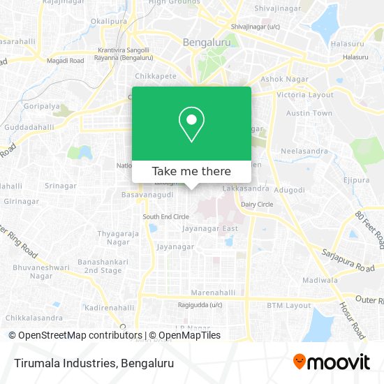 Tirumala Industries map