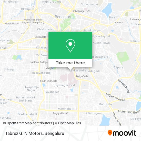 Tabrez G. N Motors map