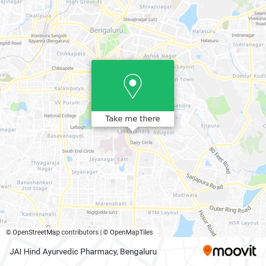 JAI Hind Ayurvedic Pharmacy map