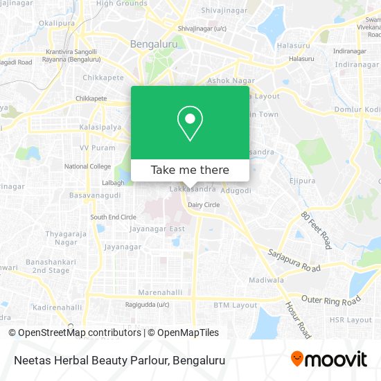 Neetas Herbal Beauty Parlour map