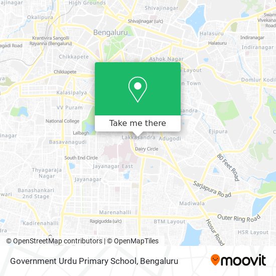 Government Urdu Primary School map