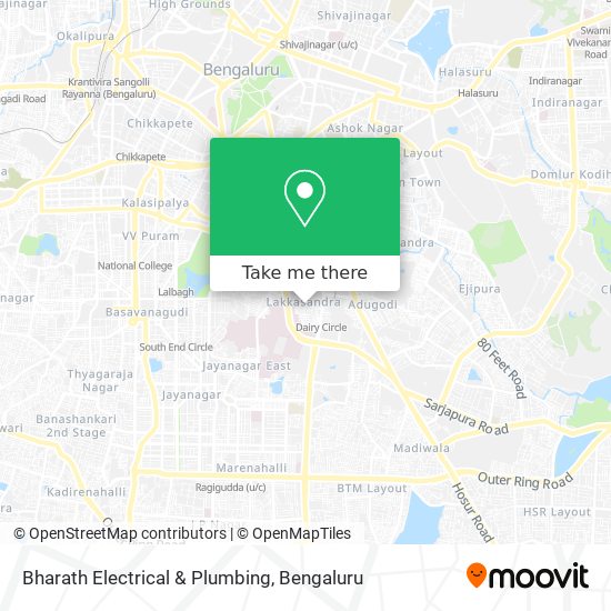 Bharath Electrical & Plumbing map