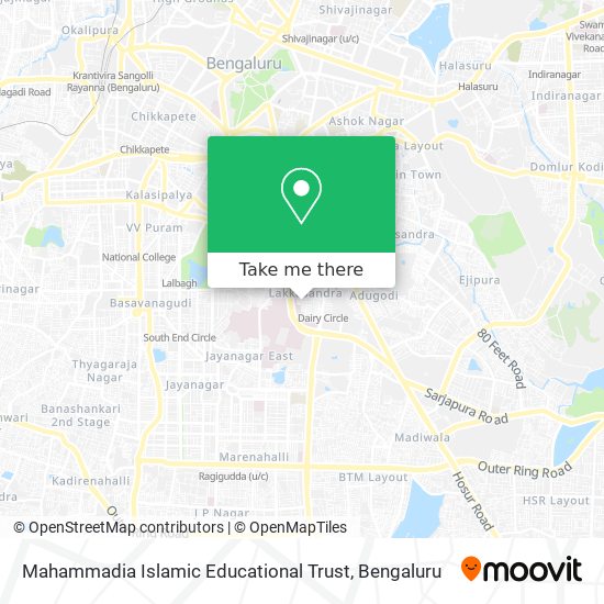 Mahammadia Islamic Educational Trust map