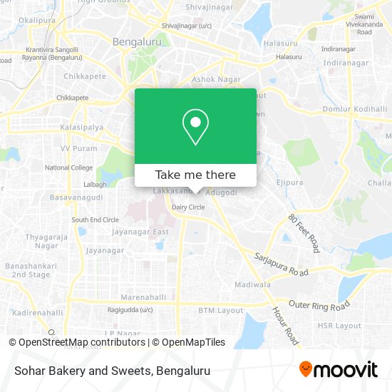 Sohar Bakery and Sweets map