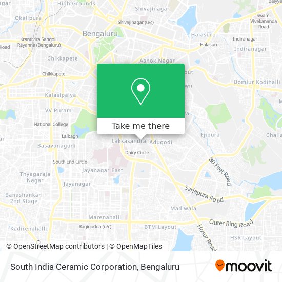 South India Ceramic Corporation map