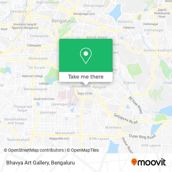Bhavya Art Gallery map