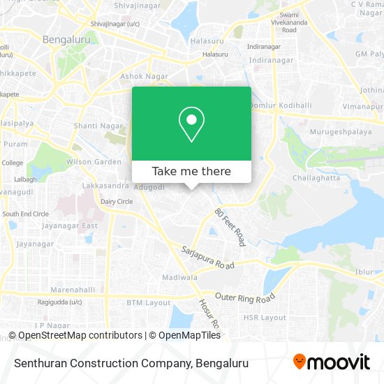 Senthuran Construction Company map