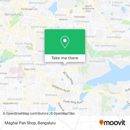 Maghai Pan Shop map
