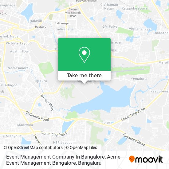 Event Management Company In Bangalore, Acme Event Management Bangalore map