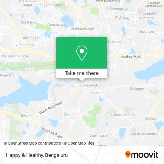 Happy & Healthy map