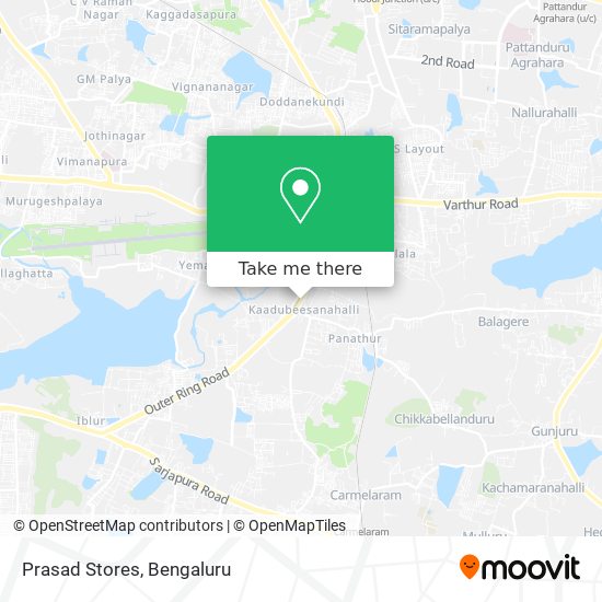 Prasad Stores map