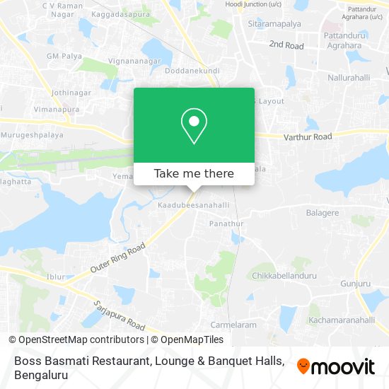 Boss Basmati Restaurant, Lounge & Banquet Halls map