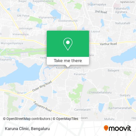 Karuna Clinic map