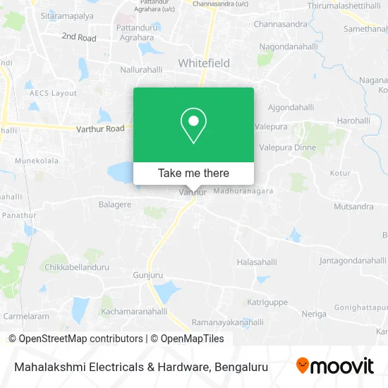 Mahalakshmi Electricals & Hardware map