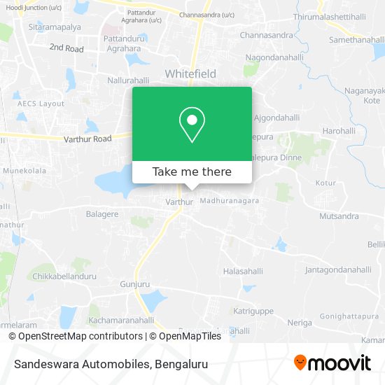 Sandeswara Automobiles map