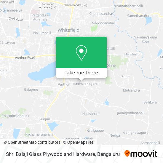 Shri Balaji Glass Plywood and Hardware map