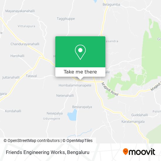 Friends Engineering Works map