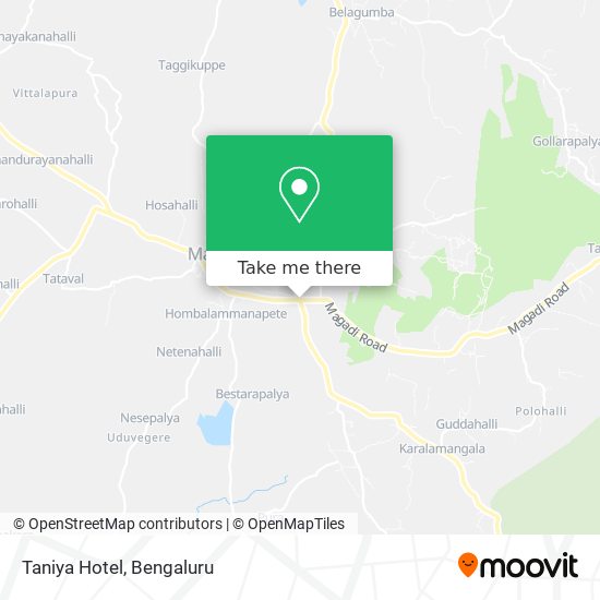 Taniya Hotel map