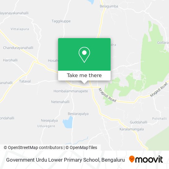 Government Urdu Lower Primary School map